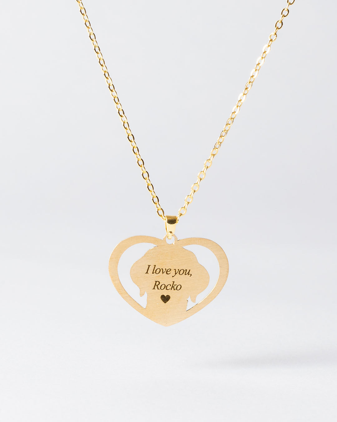Halo Heart Necklace